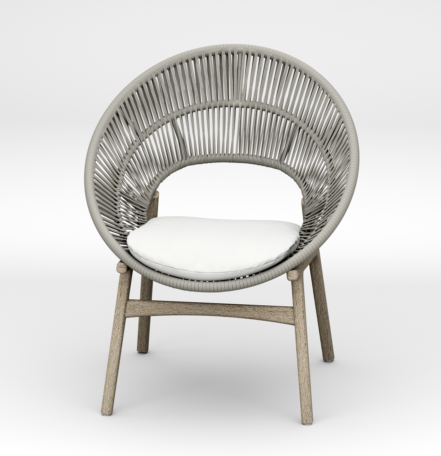 RobasWT Dining Chair (Weathered Teak)