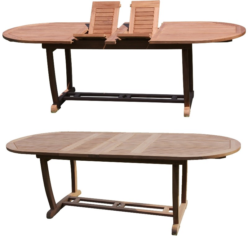 94" Mas Oval Trestle Leg Table