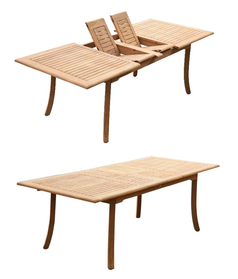 94" Double Extension Rectangle Table