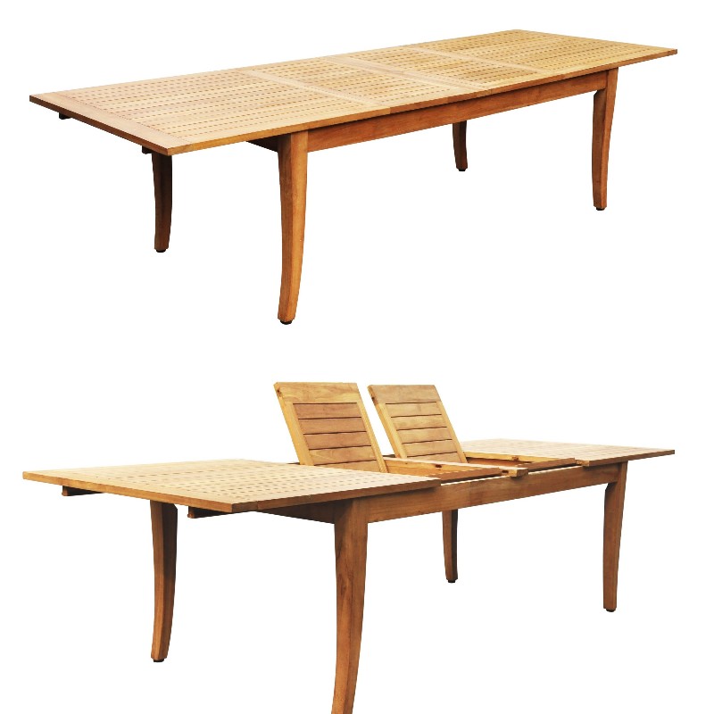 Atnas 122" Atnas Double Extension Rectangle Table